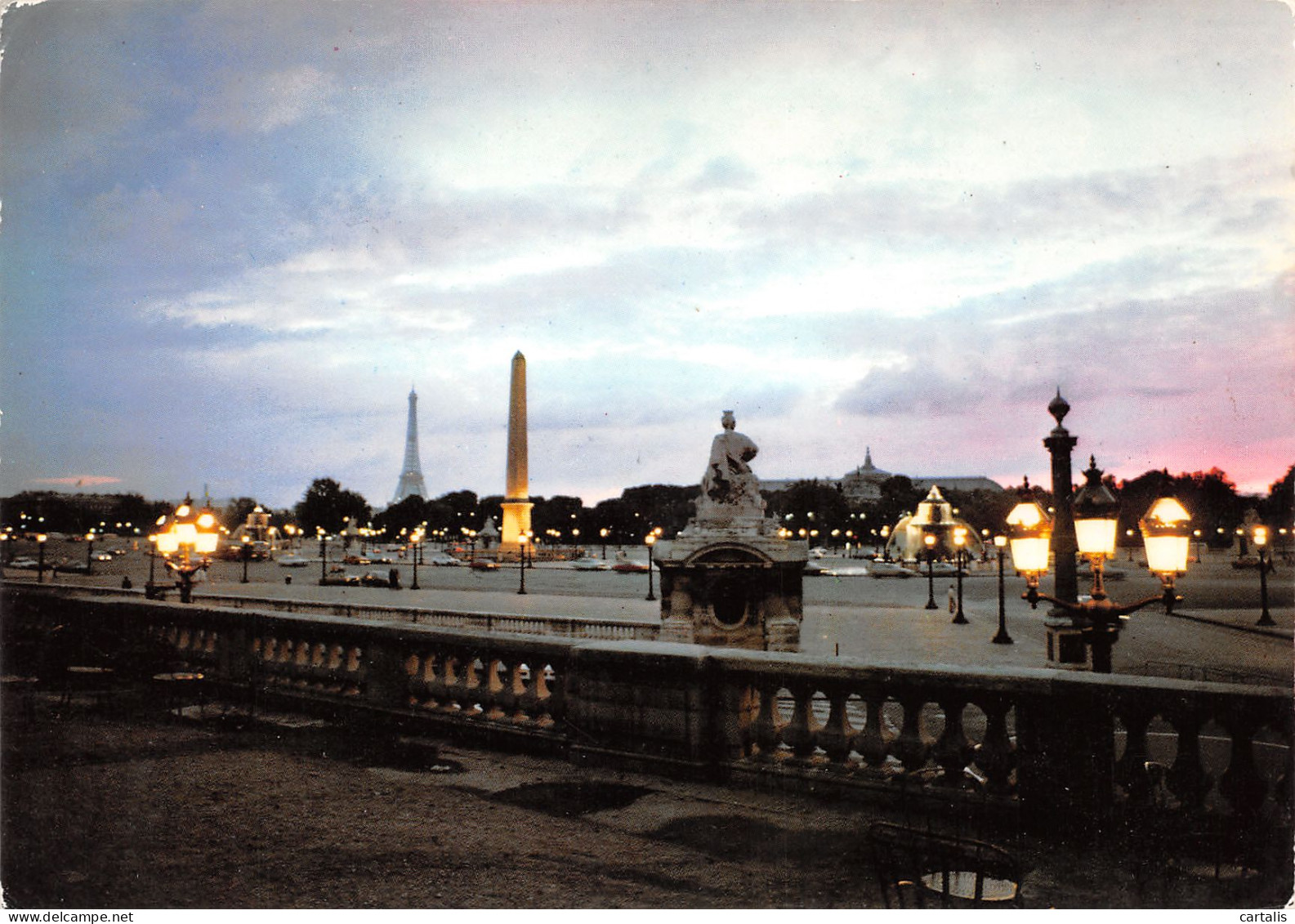 75-PARIS LA PLACE DE LA CONCORDE-N°3819-B/0145 - Otros & Sin Clasificación