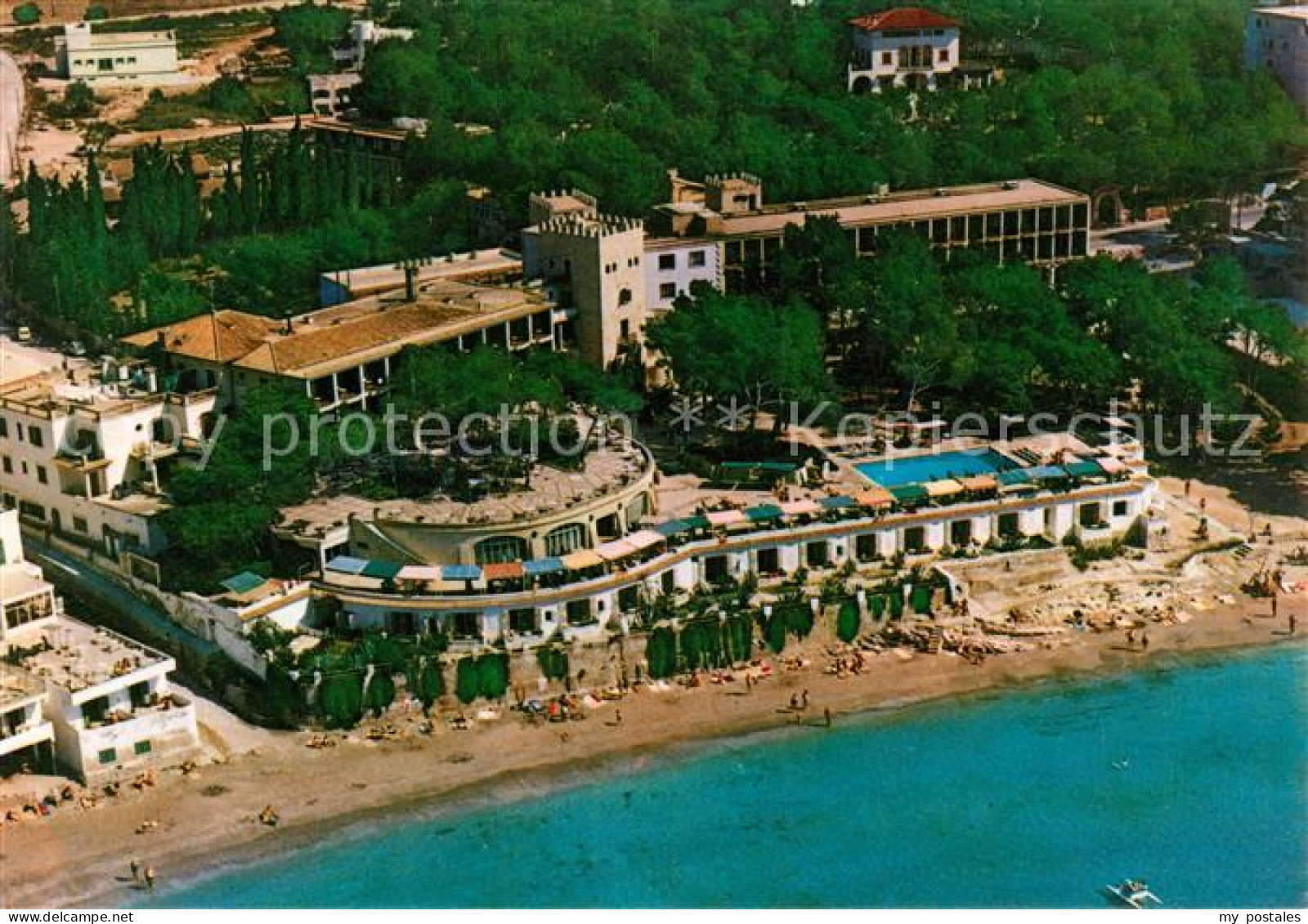 73027676 Paguera Mallorca Islas Baleares Fliegeraufnahme Hotel Villamil  - Other & Unclassified