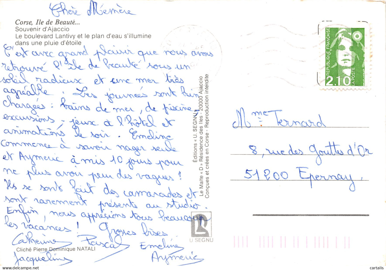 20-AJACCIO-N°3820-A/0297 - Ajaccio