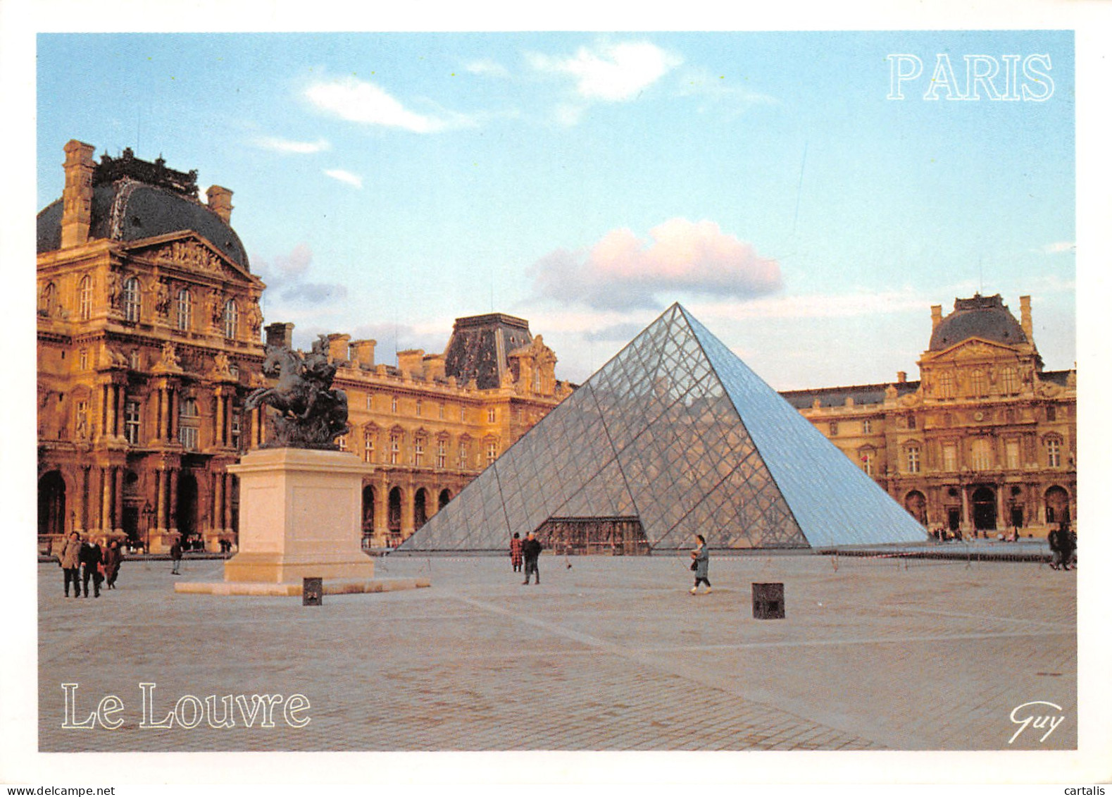 75-PARIS LA PYRAMIDE DU LOUVRE-N°3820-A/0305 - Otros & Sin Clasificación