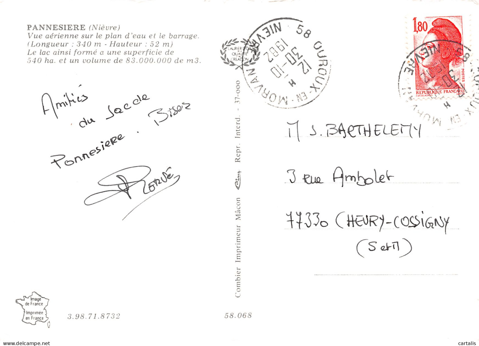 58-PANNESIERE-N°3820-A/0031 - Other & Unclassified