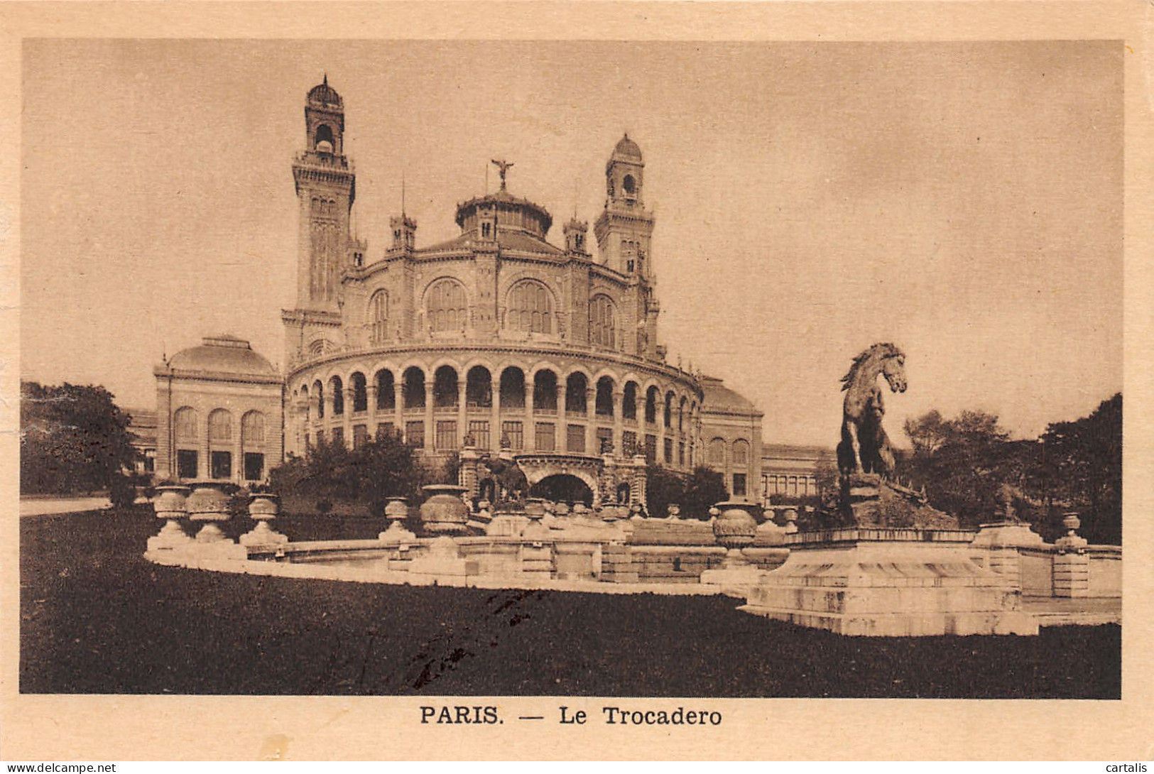 75-PARIS LE TROCADERO-N°3819-E/0309 - Otros & Sin Clasificación