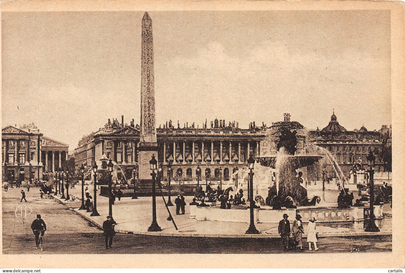 75-PARIS PLACE DE LA CONCORDE-N°3819-E/0285 - Otros & Sin Clasificación