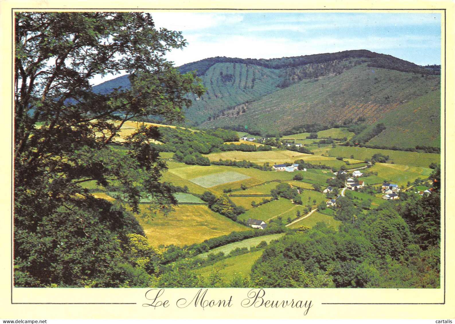 71-LE MONT BEUVRAY-N°3819-D/0363 - Other & Unclassified