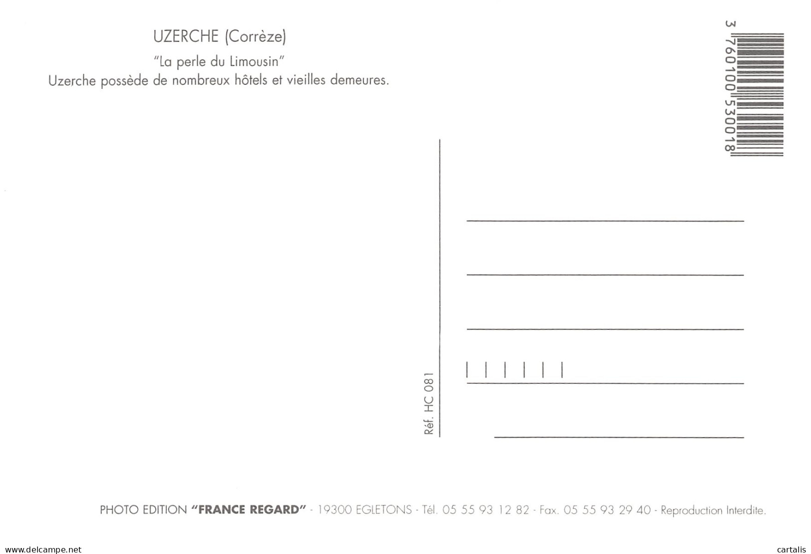 19-UZERCHE-N°3819-D/0319 - Uzerche