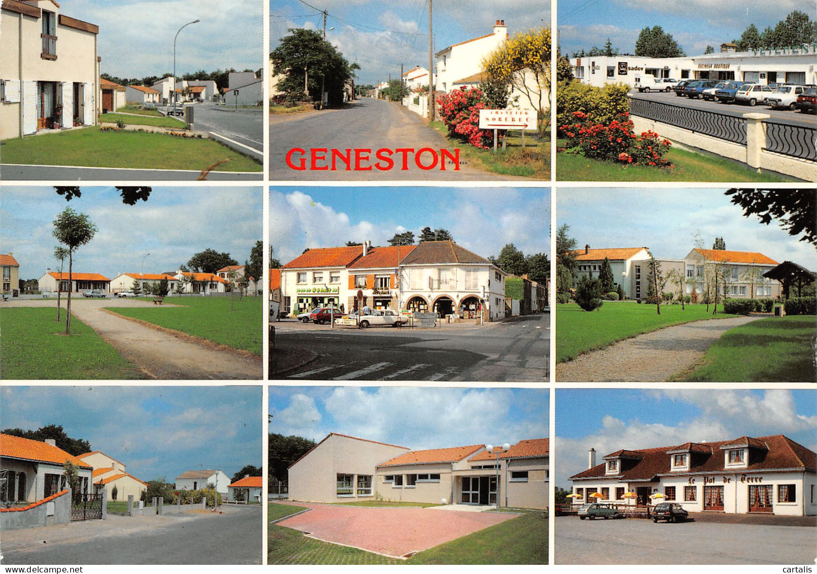 44-GENESTON-N°3820-D/0287 - Andere & Zonder Classificatie