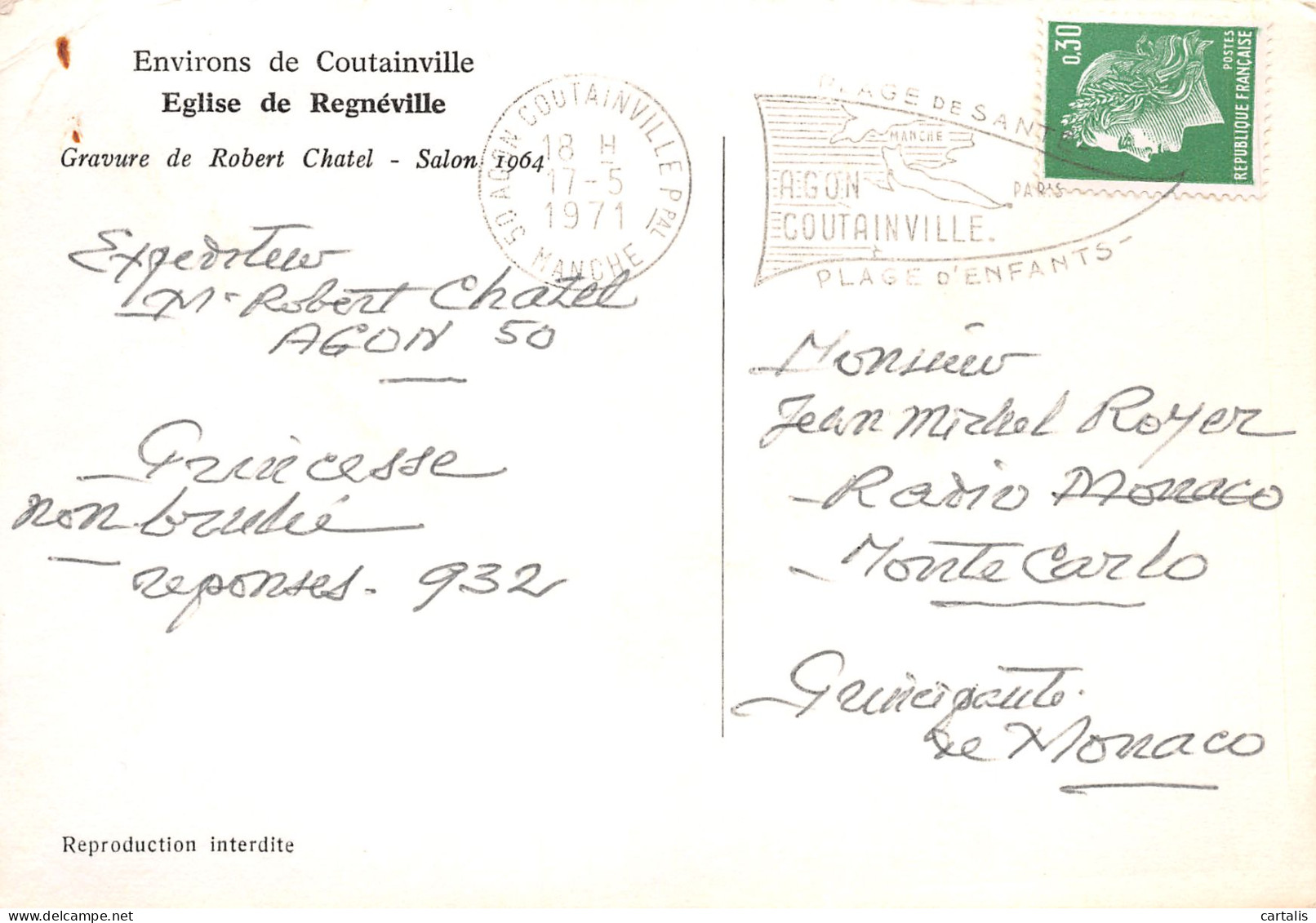 50-COUTAINVILLE-N°3820-D/0223 - Other & Unclassified