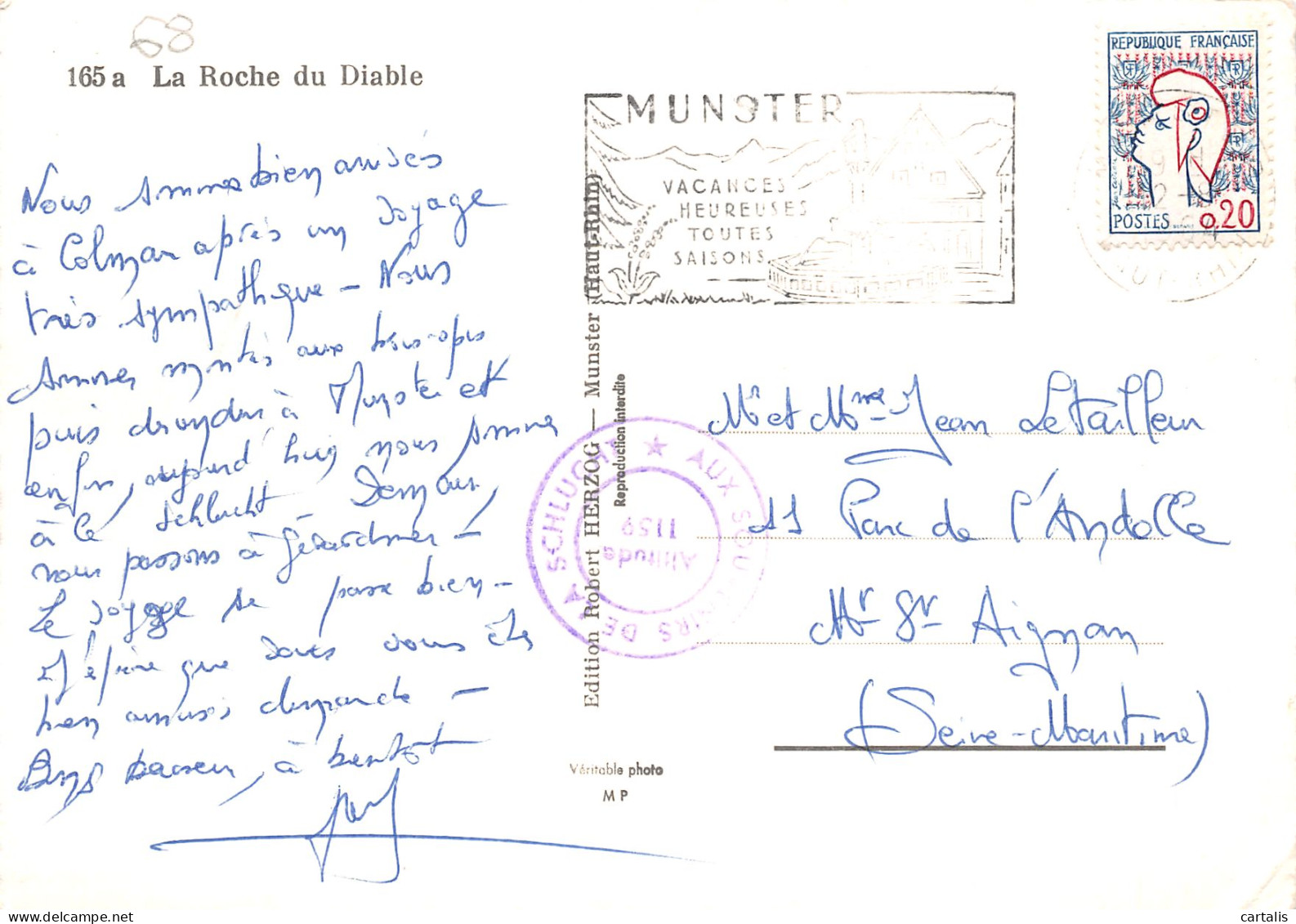 88-LA ROCHE DU DIABLE-N°3820-D/0137 - Other & Unclassified