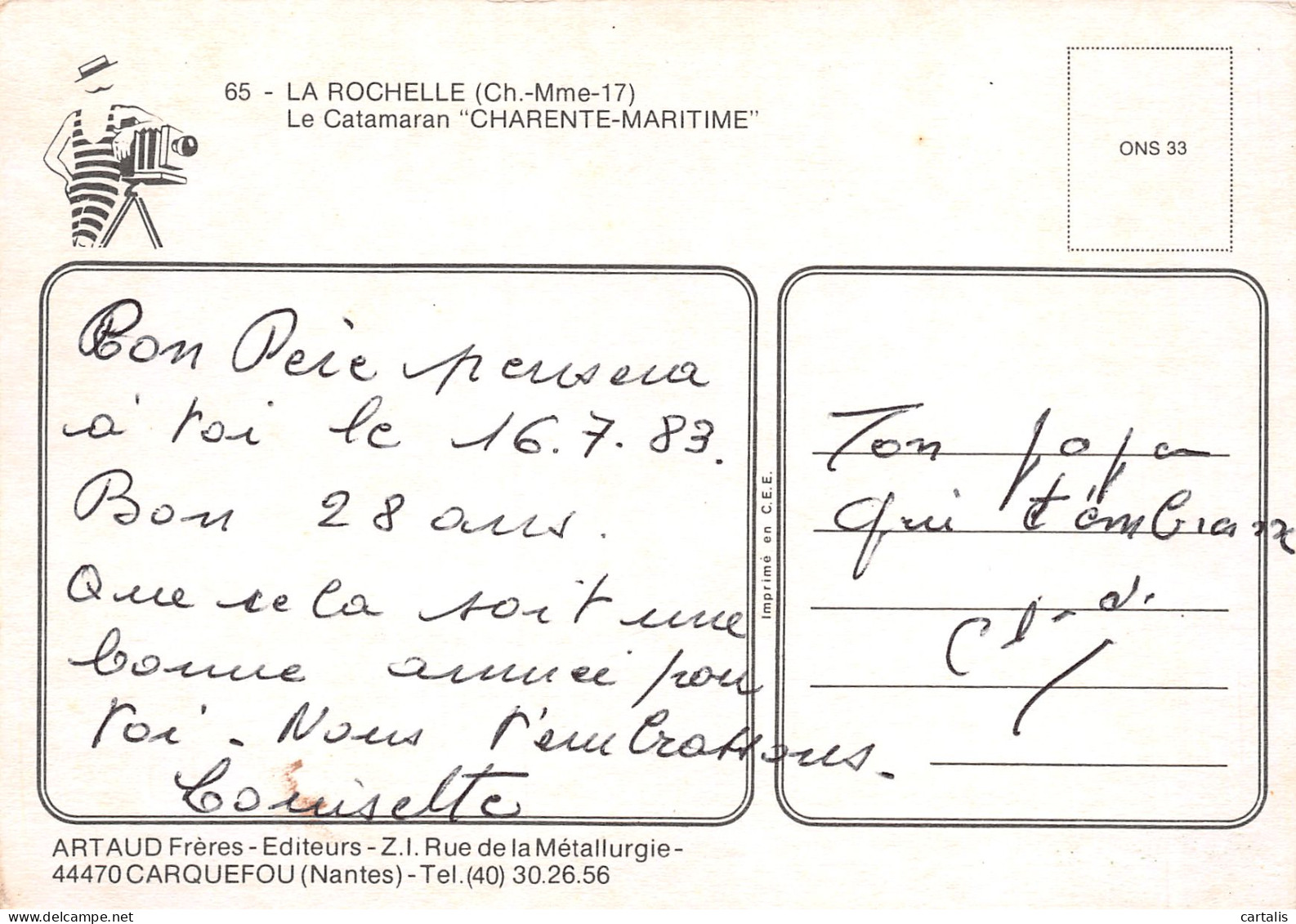 17-LA ROCHELLE-N°3820-D/0017 - La Rochelle