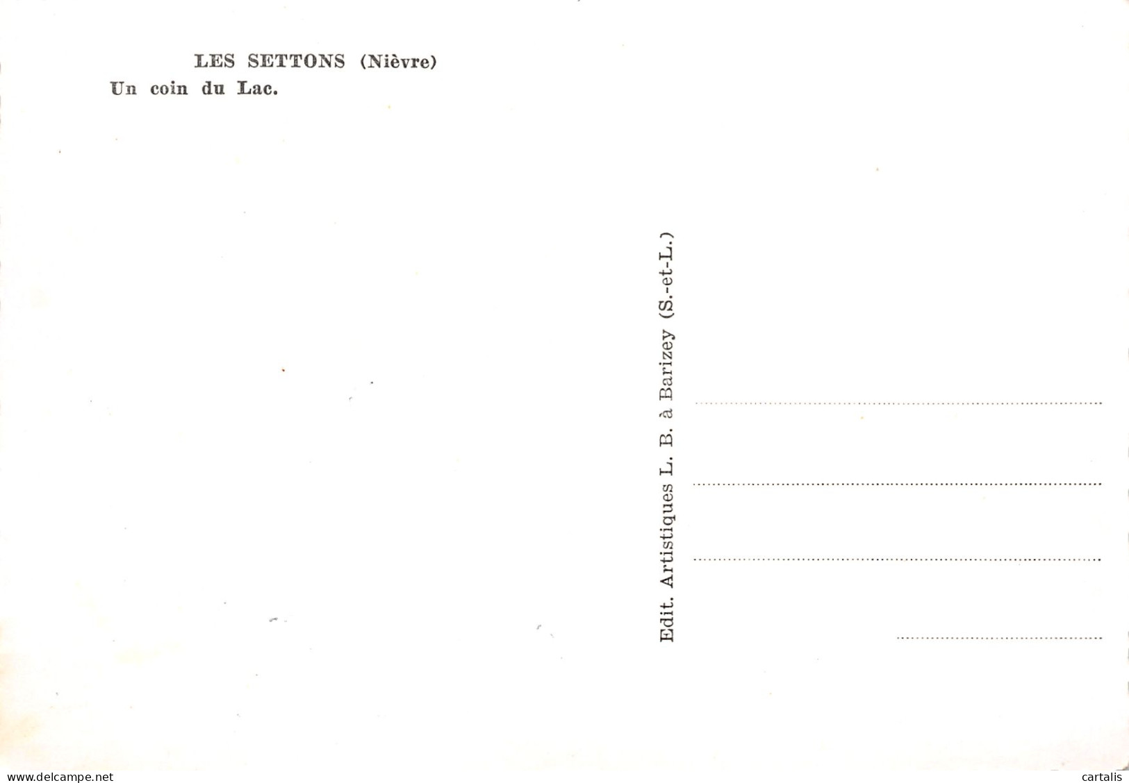 58-LES SETTONS-N°3820-C/0145 - Autres & Non Classés