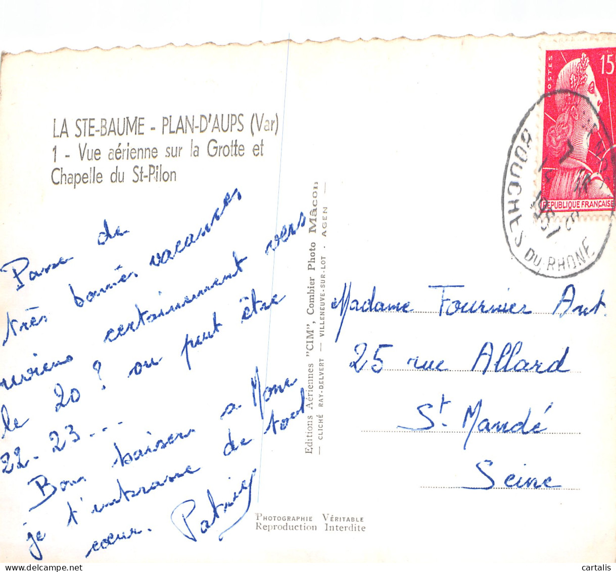 13-LA SAINTE BAUME -N°3820-C/0089 - Altri & Non Classificati