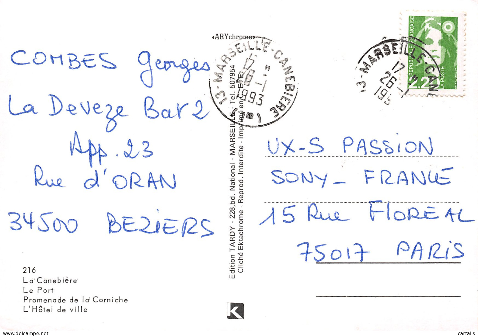 13-MARSEILLE-N°3820-B/0281 - Unclassified