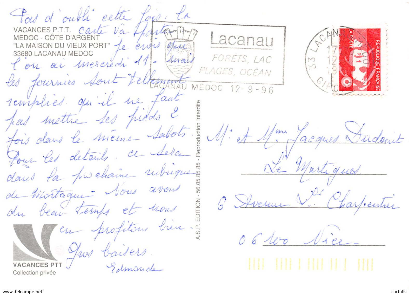 33-LACANAU MEDOC-N°3821-B/0177 - Andere & Zonder Classificatie