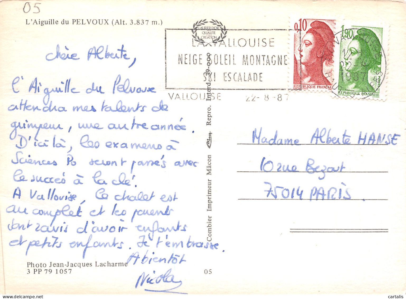 05-PELVOUX-N°3821-B/0163 - Other & Unclassified