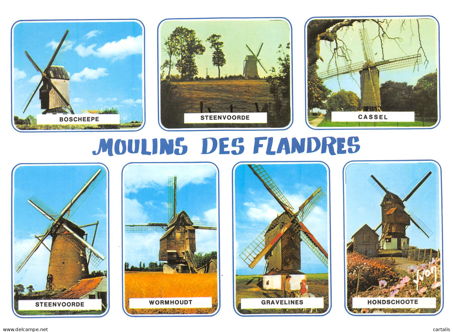 59-MOULINS DES FLANDRES-N°3821-B/0141 - Autres & Non Classés