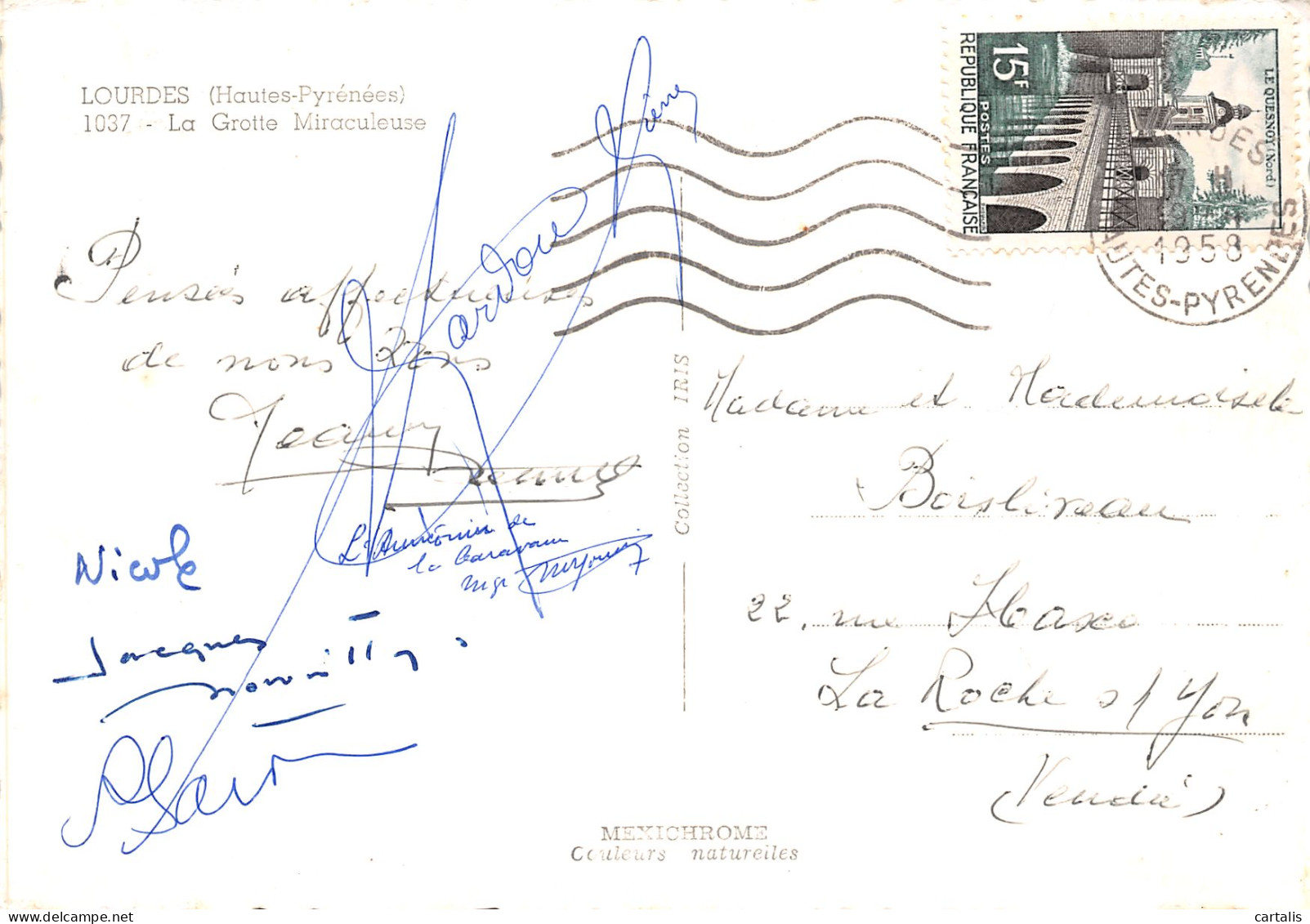 65-LOURDES-N°3821-B/0119 - Lourdes