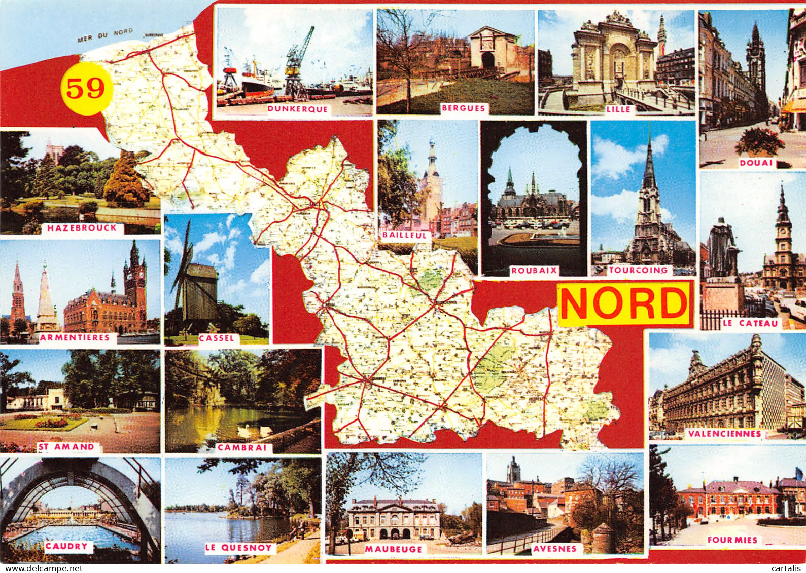 59-LE NORD MULTI VUES-N°3821-B/0085 - Other & Unclassified