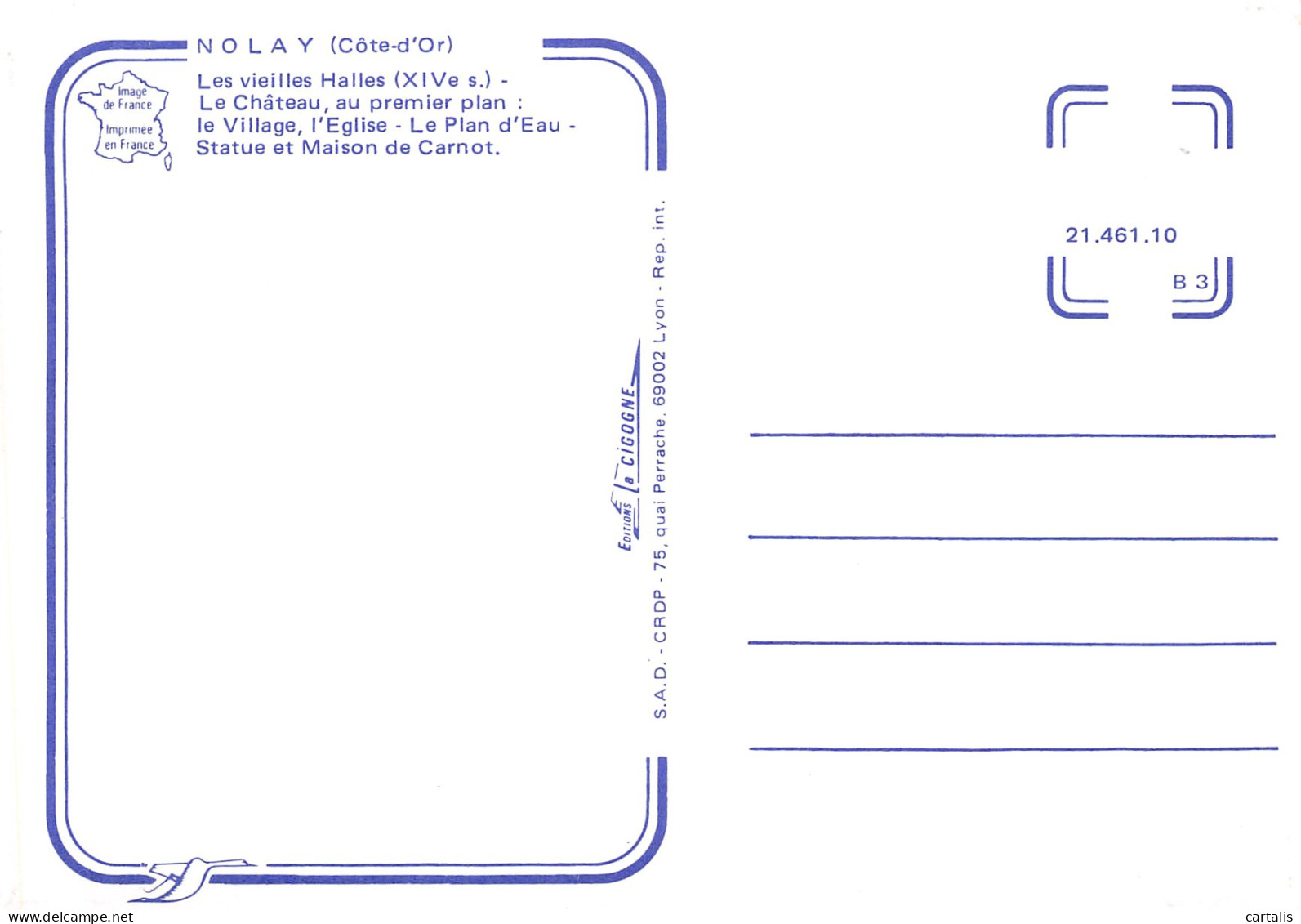 21-NOLAY-N°3821-B/0019 - Other & Unclassified