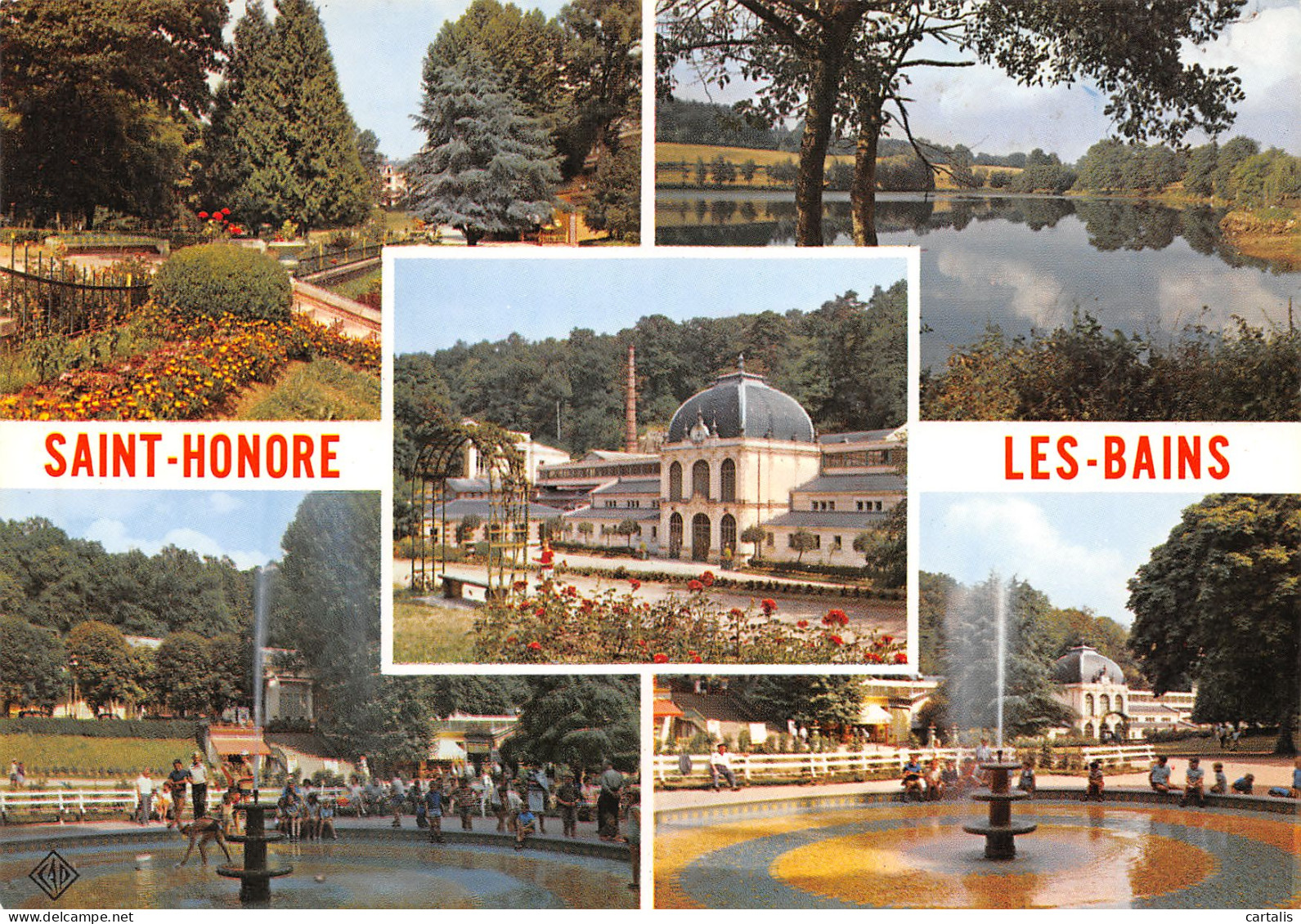 58-SAINT HONORE LES BAINS-N°3821-A/0383 - Autres & Non Classés