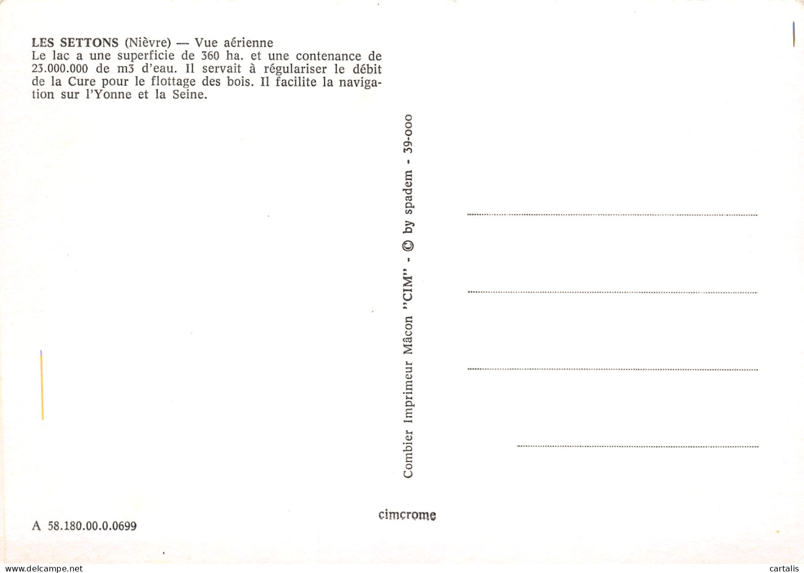 58-LES SETTONS-N°3821-A/0327 - Other & Unclassified