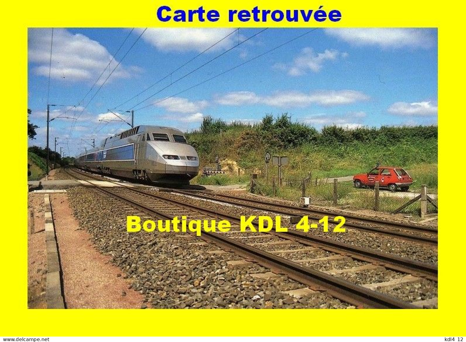 AL 068 - TGV Atlantique Au PN 151 - LA CHAPELLE-ANTHENAISE - Mayenne - SNCF - Trains