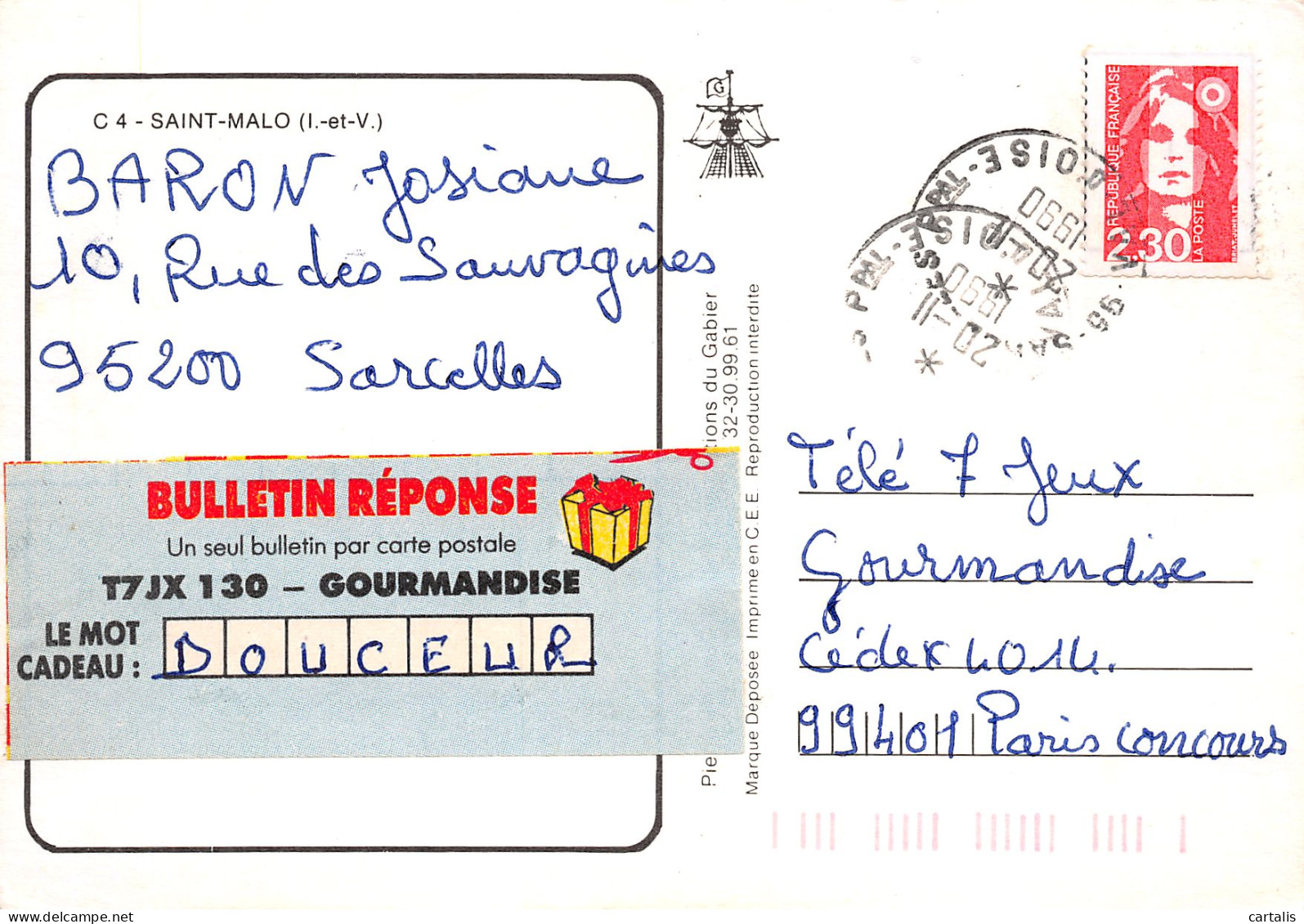 35-SAINT MALO-N°3821-A/0095 - Saint Malo