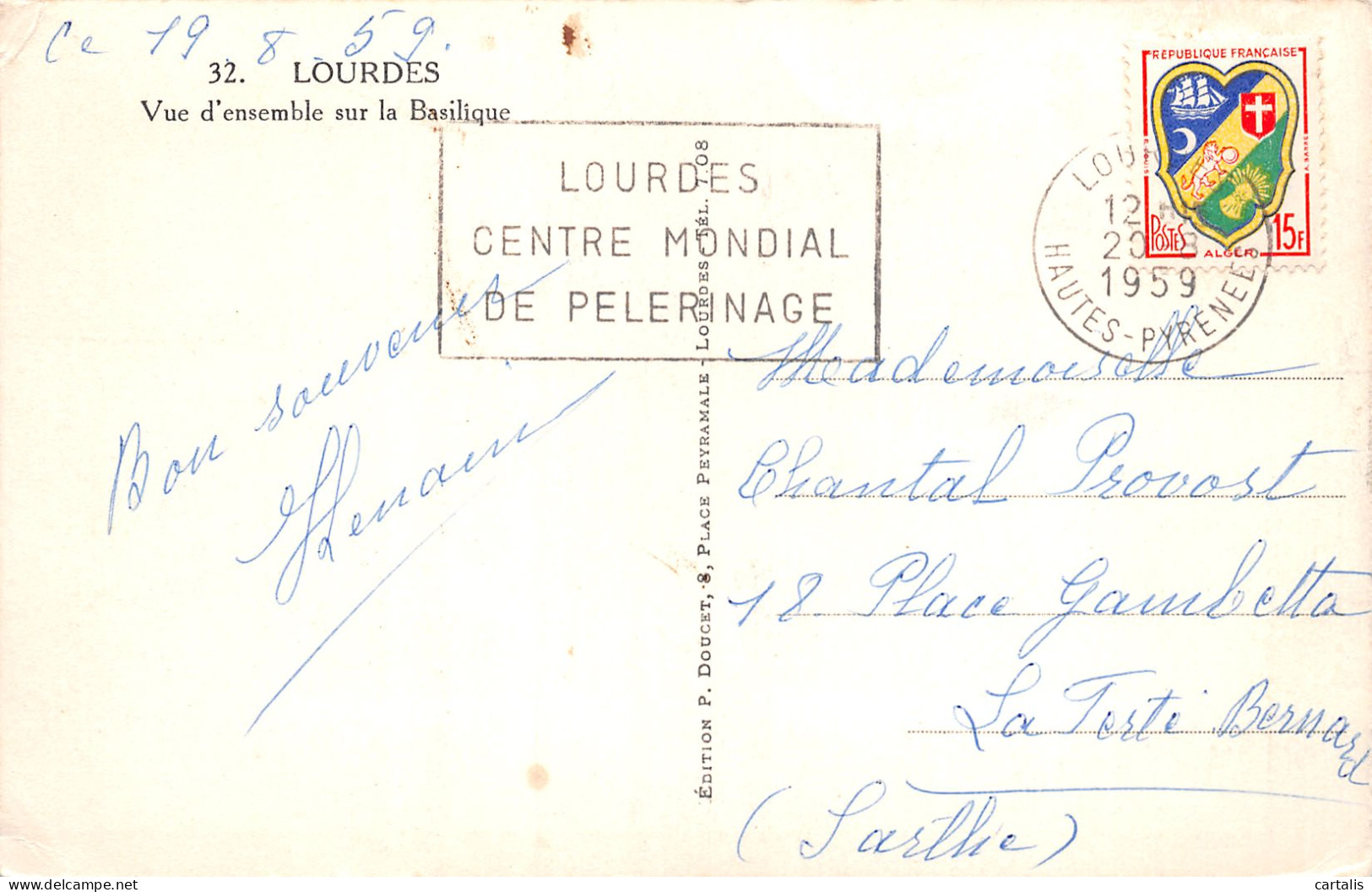 65-LOURDES-N°3820-E/0267 - Lourdes