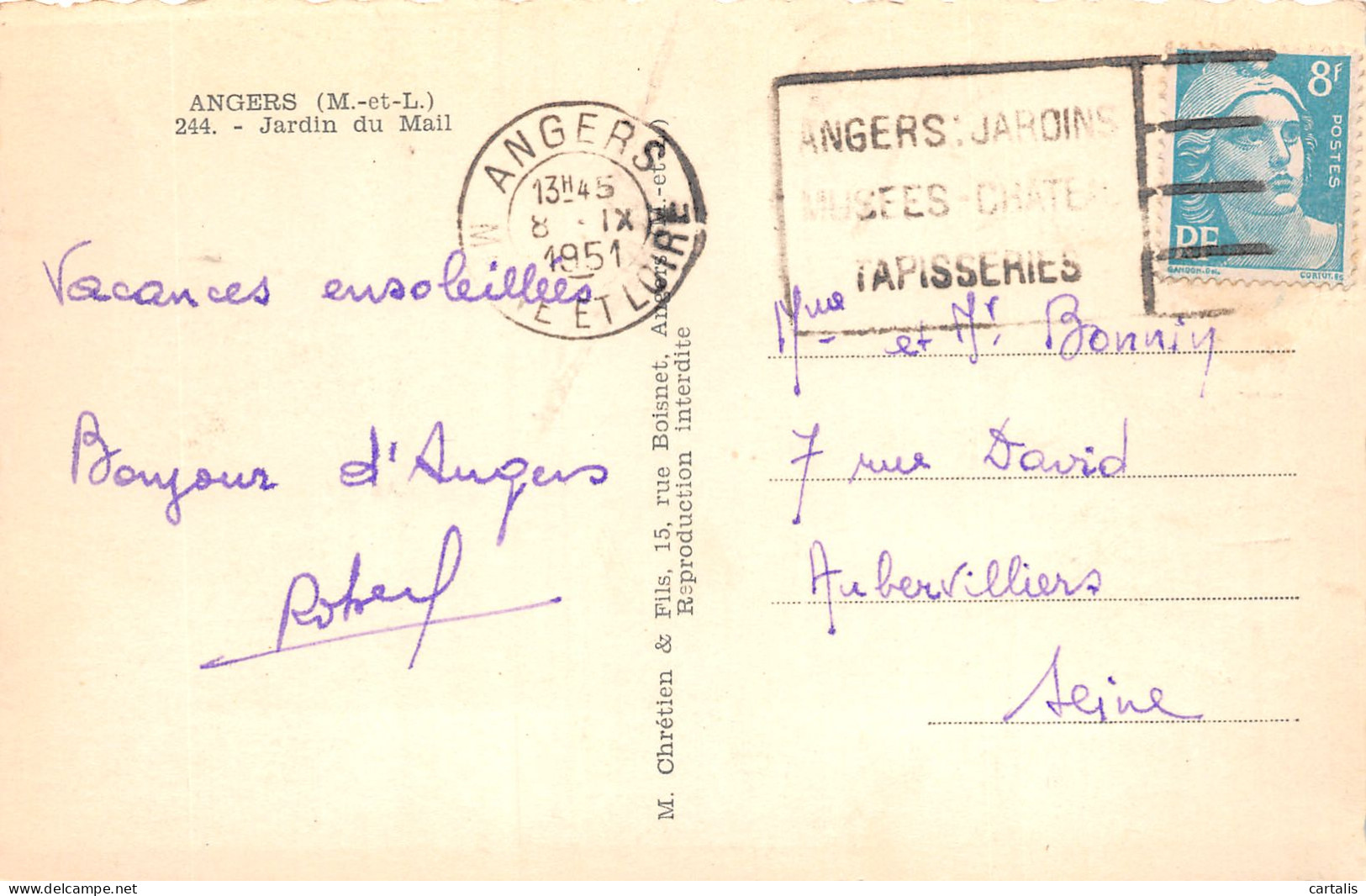 49-ANGERS-N°3820-E/0215 - Angers