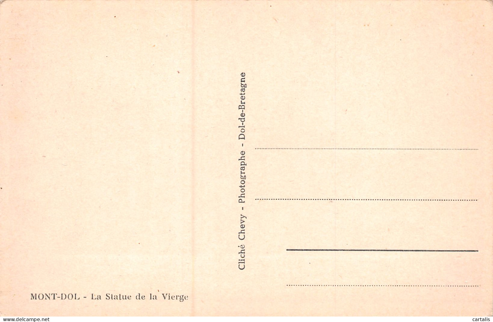 35-MONT DOL-N°3820-E/0165 - Other & Unclassified