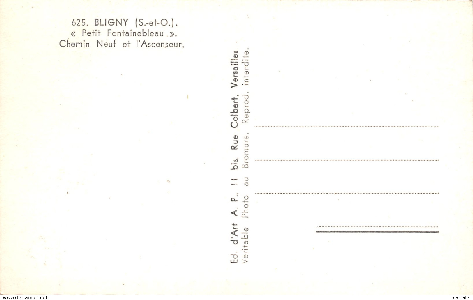 91-BLIGNY-N°3820-E/0131 - Sonstige & Ohne Zuordnung