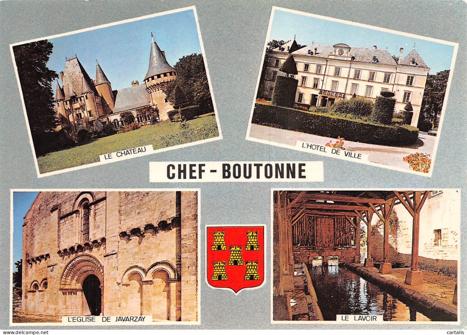 79-CHEF BOUTONNE-N°3820-D/0381 - Chef Boutonne