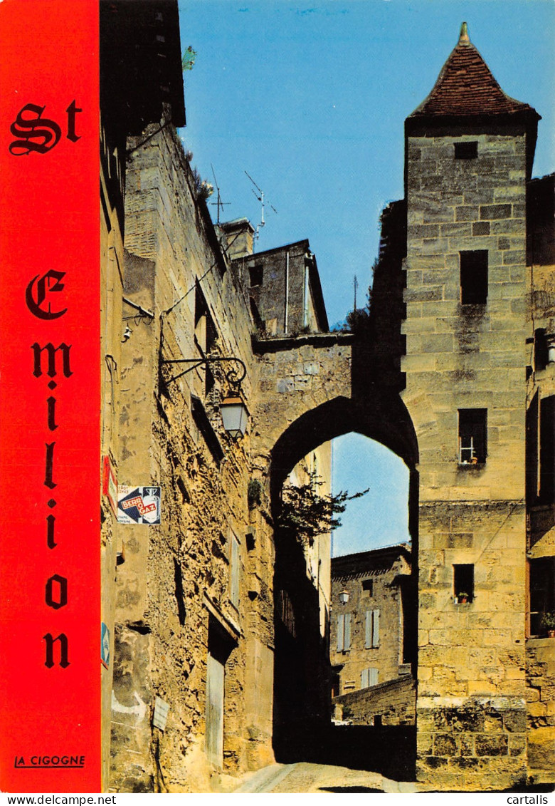 33-SAINT EMILION-N°3821-D/0291 - Saint-Emilion