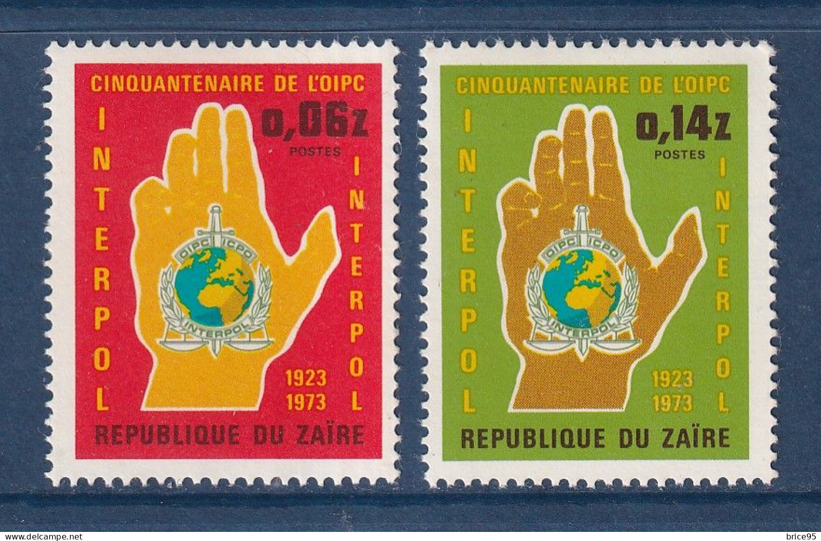 Zaïre - YT N° 835 Et 836 ** - Neuf Sans Charnière - 1973 - Nuevos