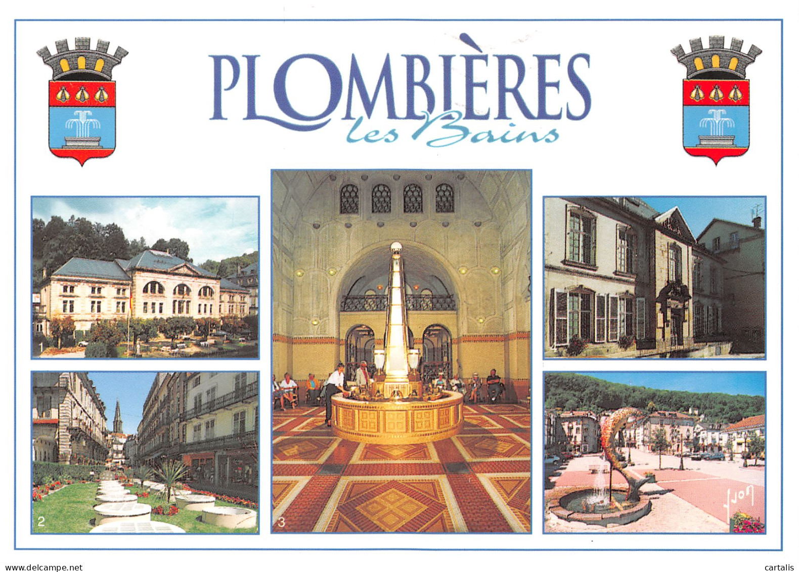 88-PLOMBIERES LES BAINS-N°3821-D/0017 - Plombieres Les Bains