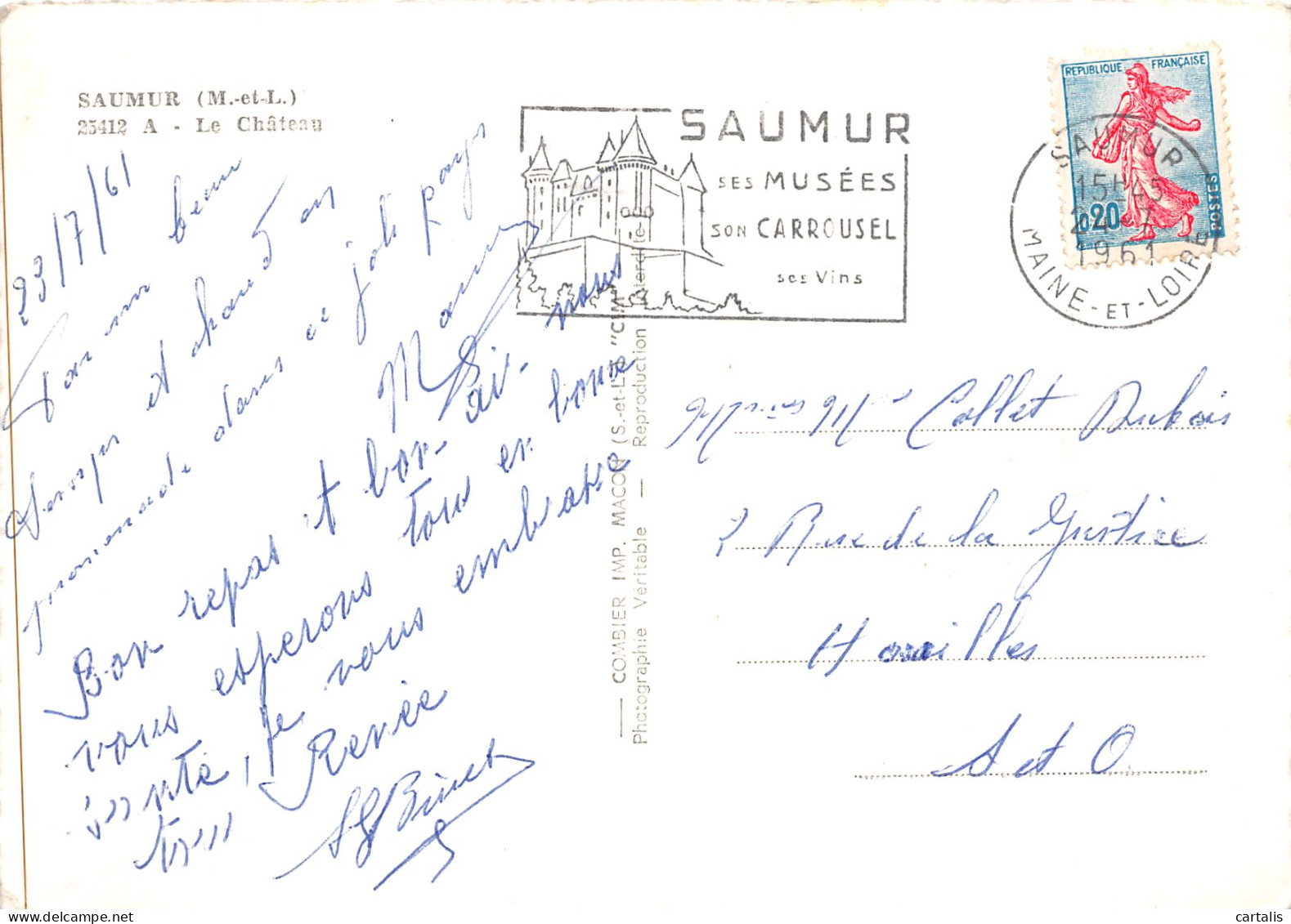 49-SAUMUR-N°3821-C/0251 - Saumur