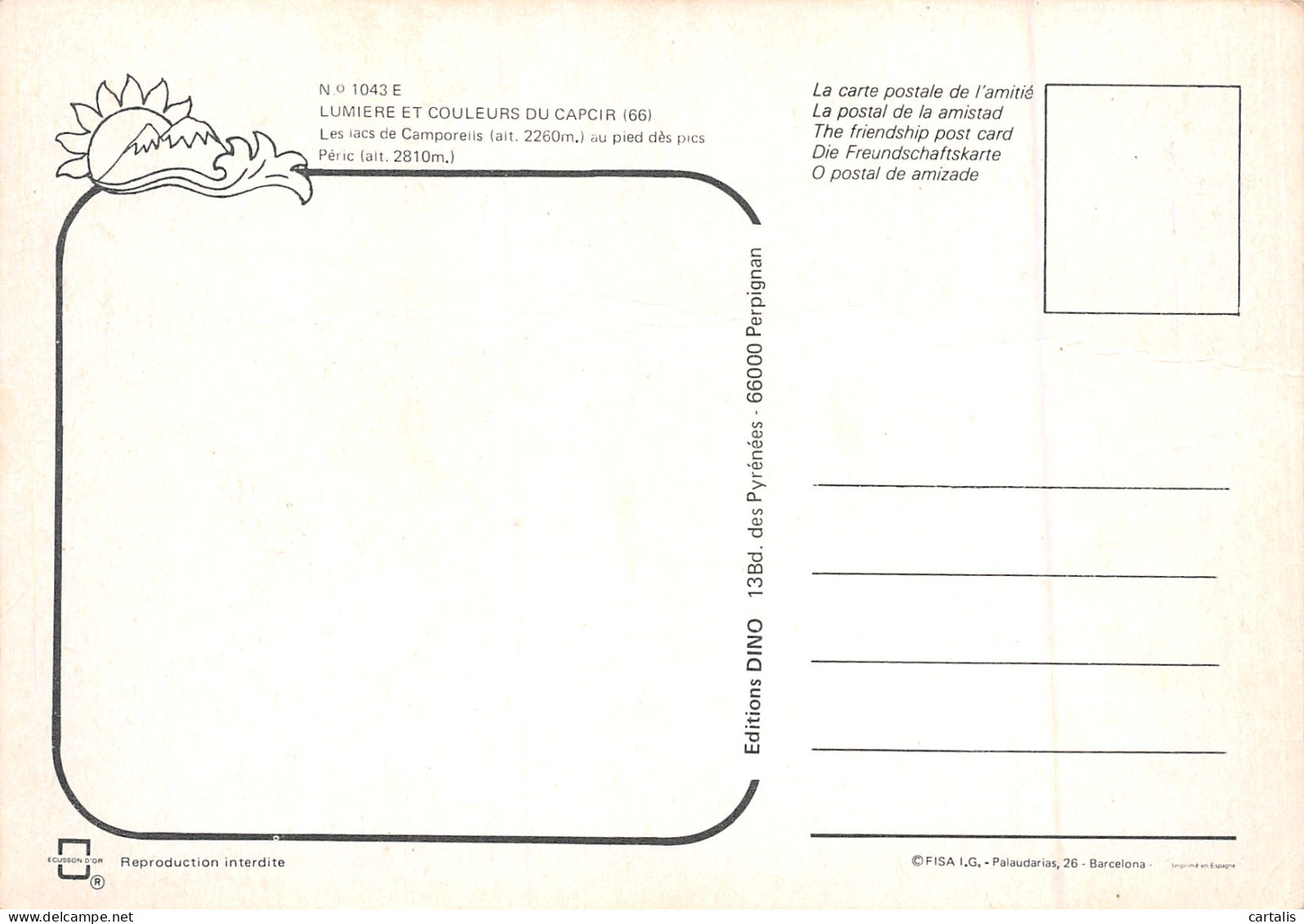 66-CAPCIR-N°3822-B/0215 - Altri & Non Classificati