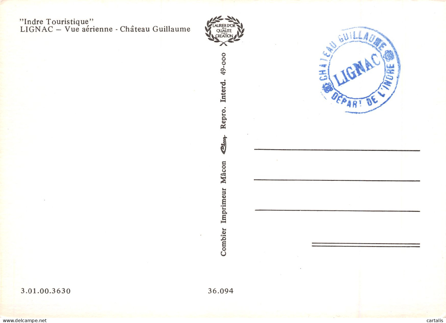 36-LIGNAC-N°3822-B/0211 - Other & Unclassified