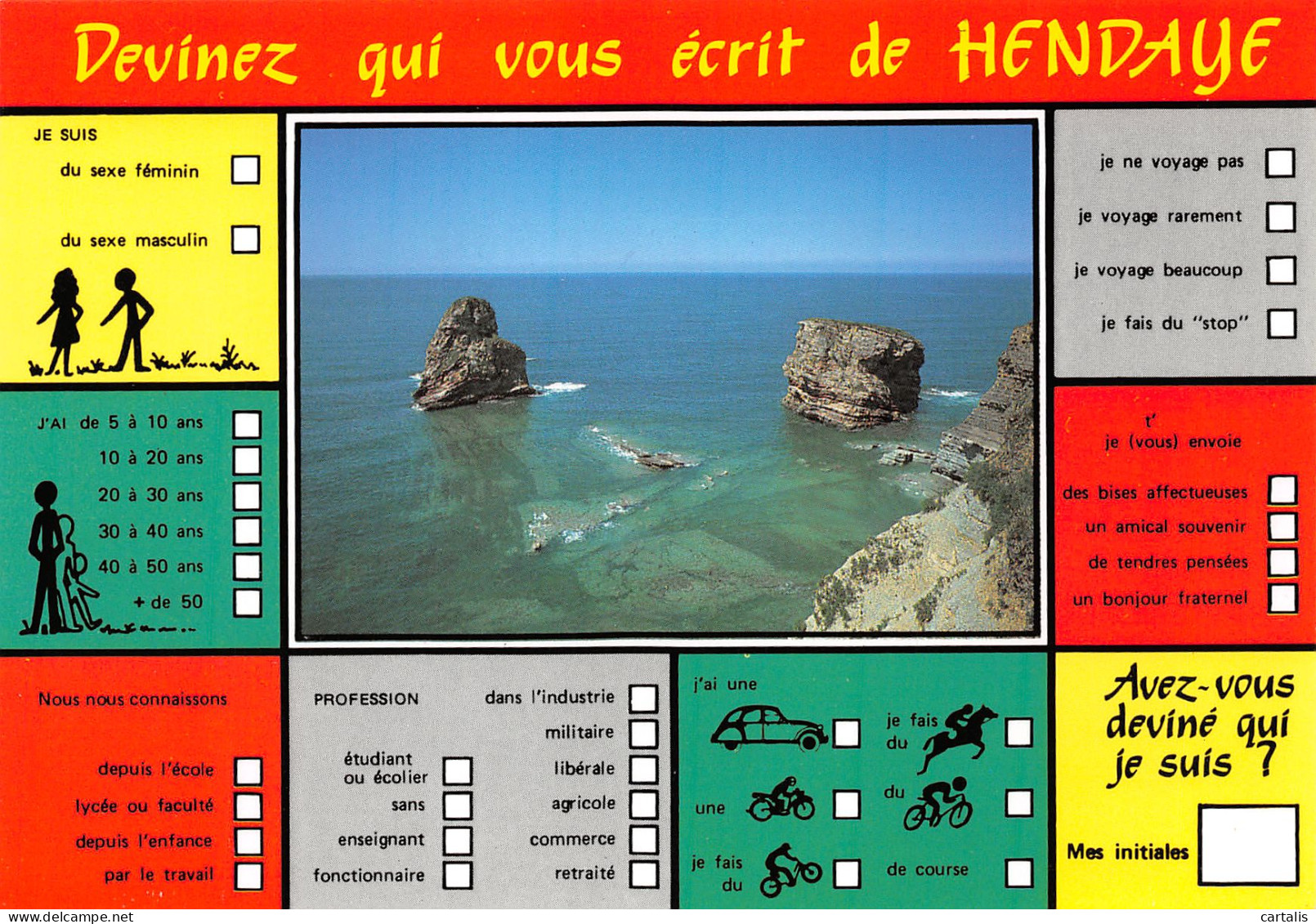 64-HENDAYE-N°3822-B/0167 - Hendaye