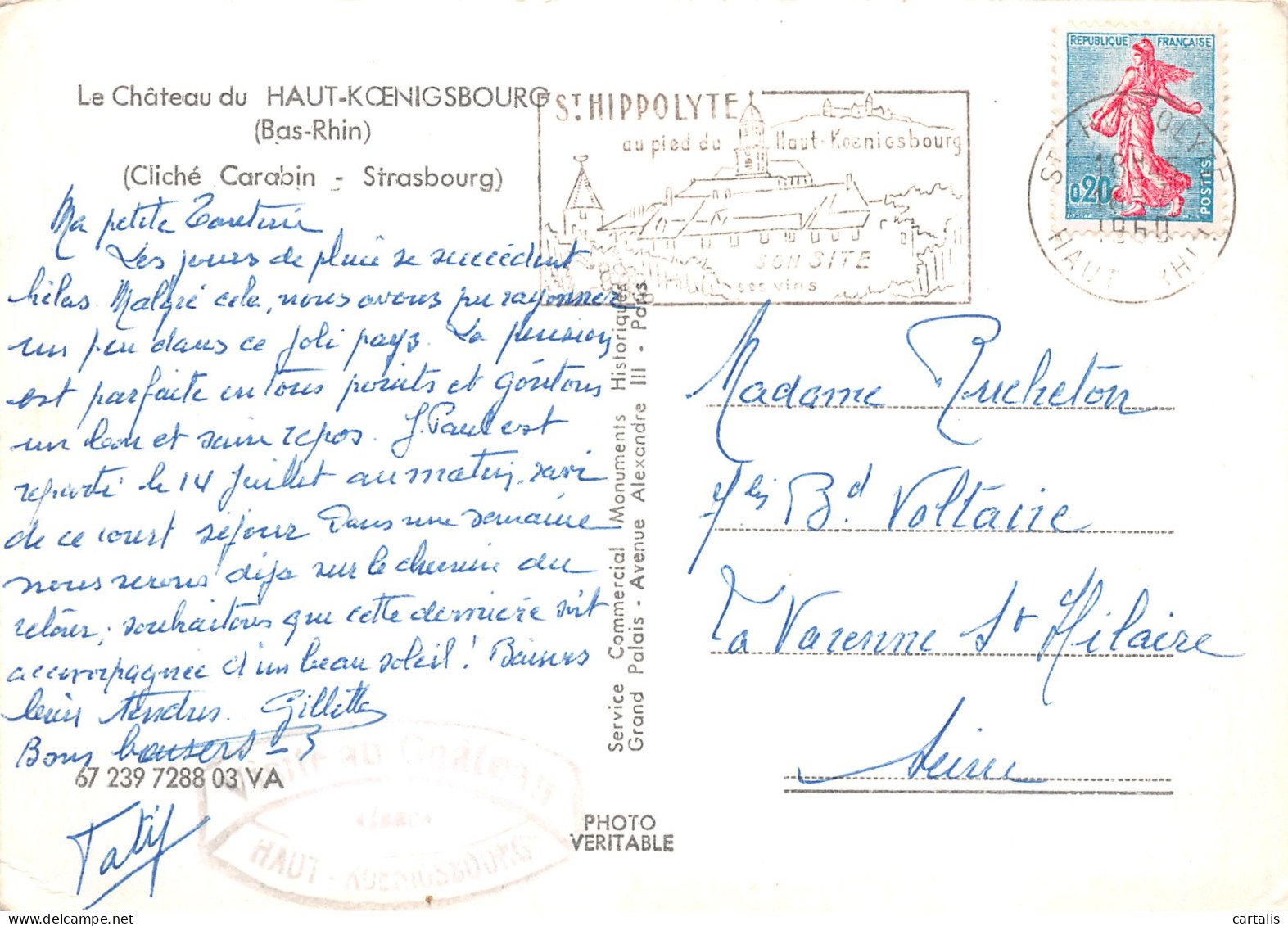 67-HAUT KOENIGSBOURG-N°3822-B/0009 - Autres & Non Classés