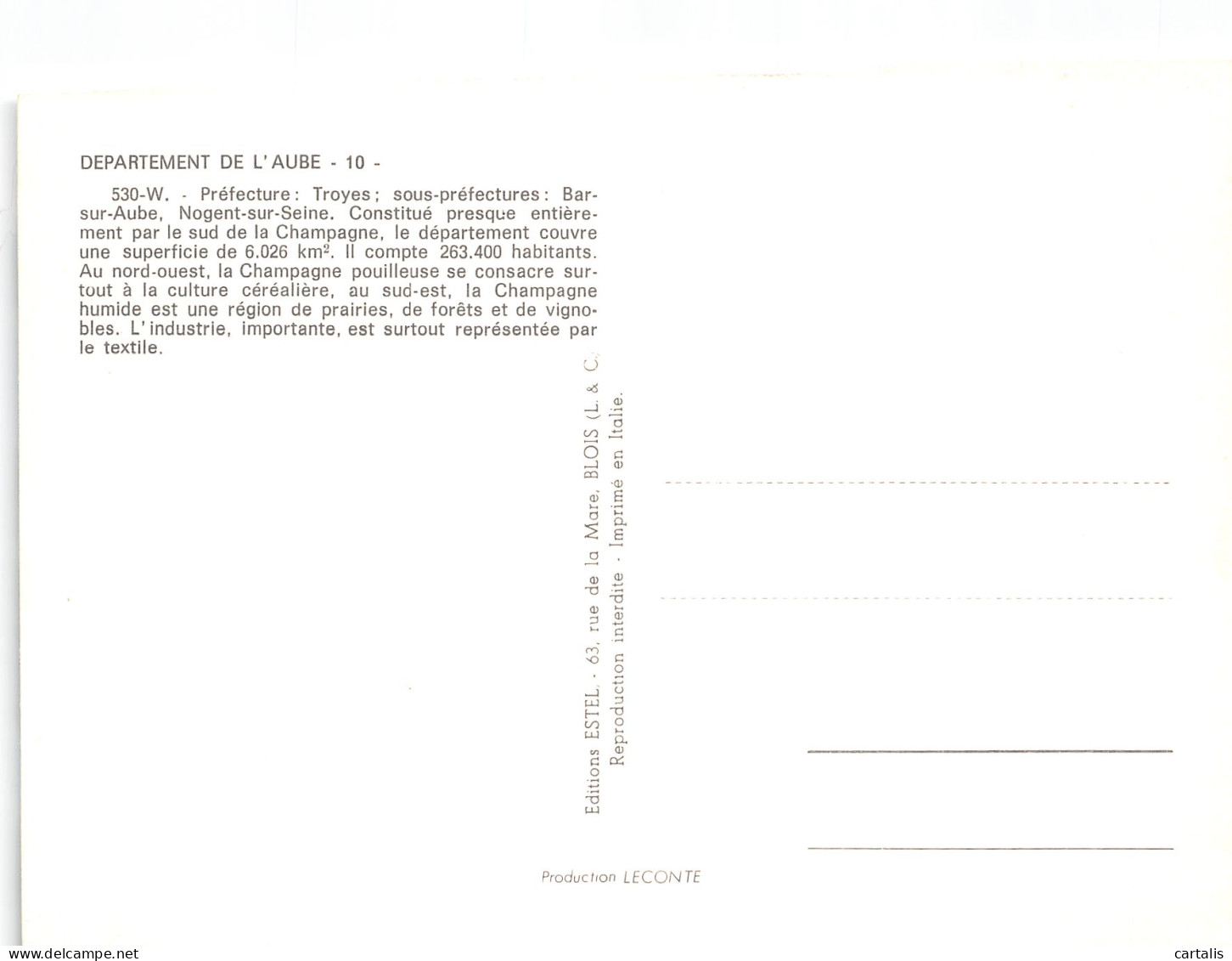 10-L AUBE MULTI VUES-N°3822-A/0021 - Andere & Zonder Classificatie