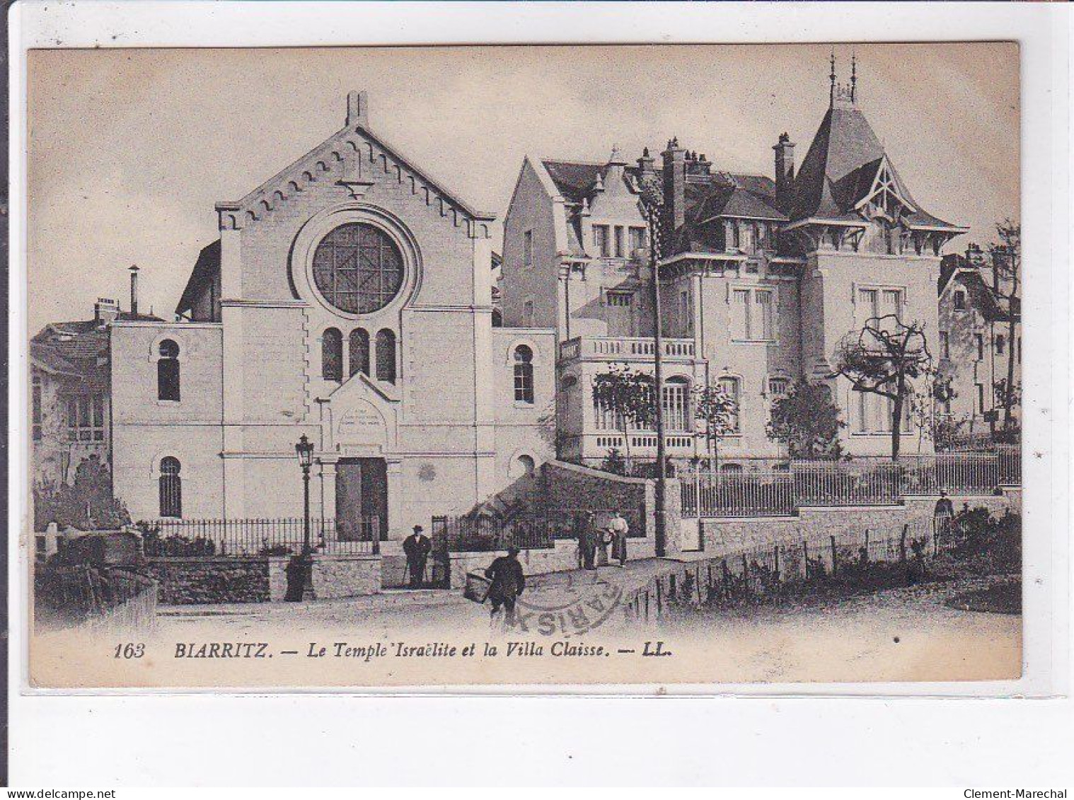 BIARRITZ: Le Temple Israélite Et La Villa Claisse, Synagogue - Très Bon état - Biarritz