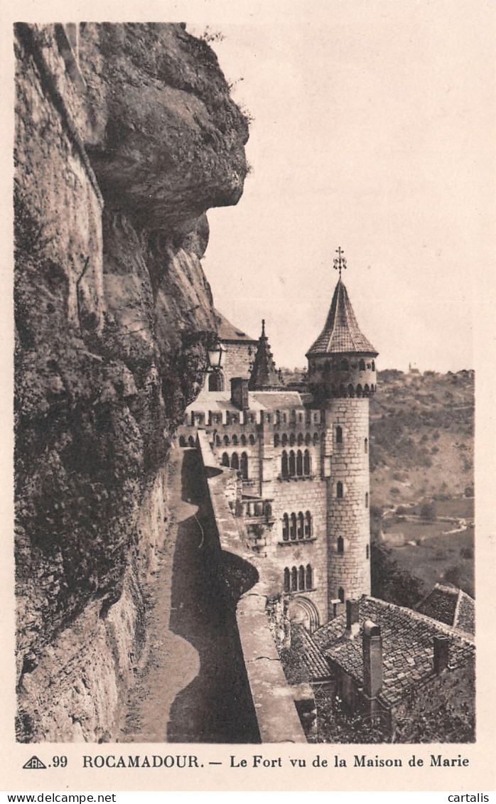 46-ROCAMADOUR-N°3821-E/0151 - Rocamadour