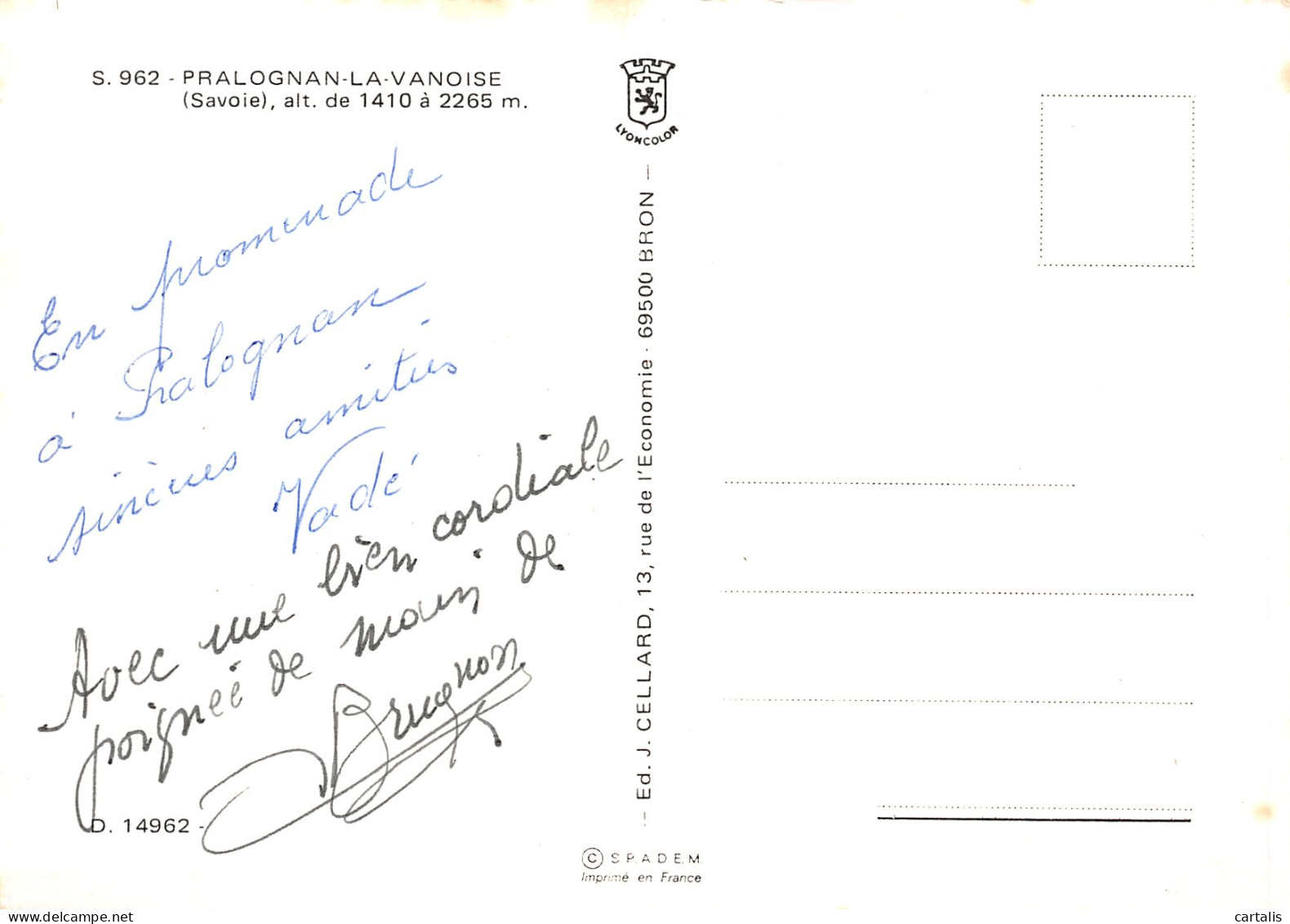 73-PRALOGNAN LA VANOISE-N°3822-D/0205 - Pralognan-la-Vanoise