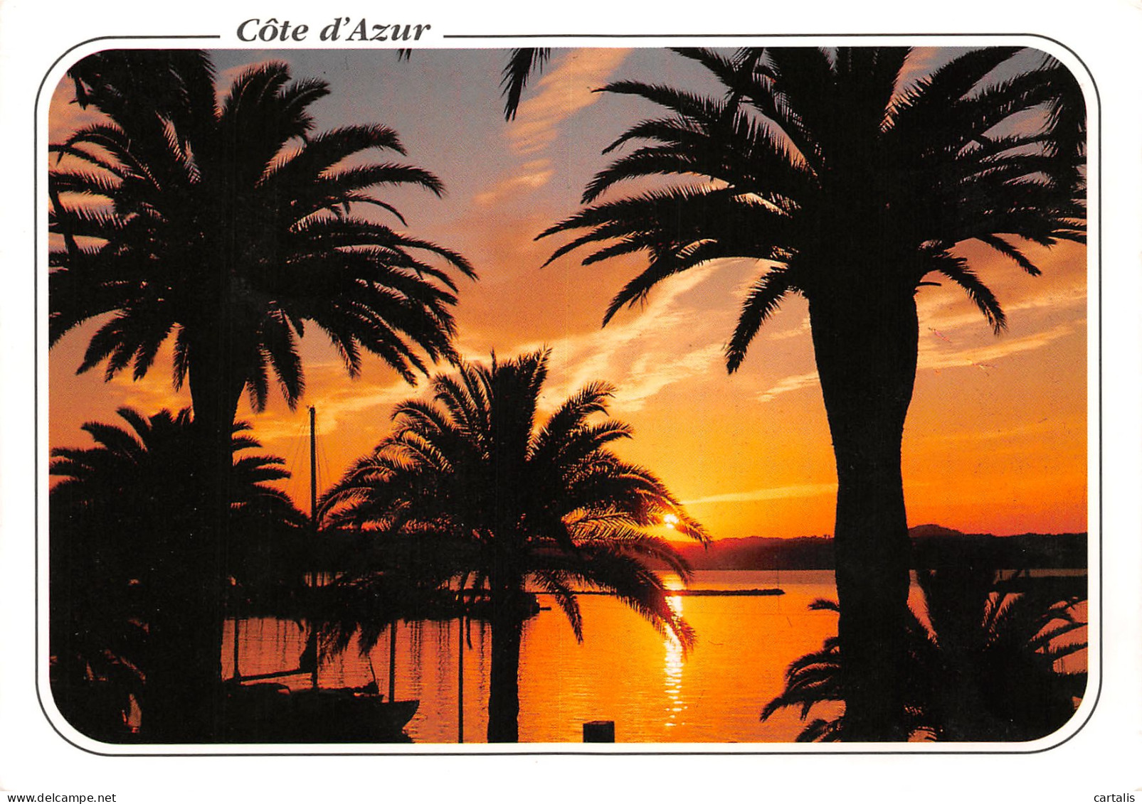 83-LA COTE D AZUR PAYSAGE-N°3822-D/0177 - Andere & Zonder Classificatie