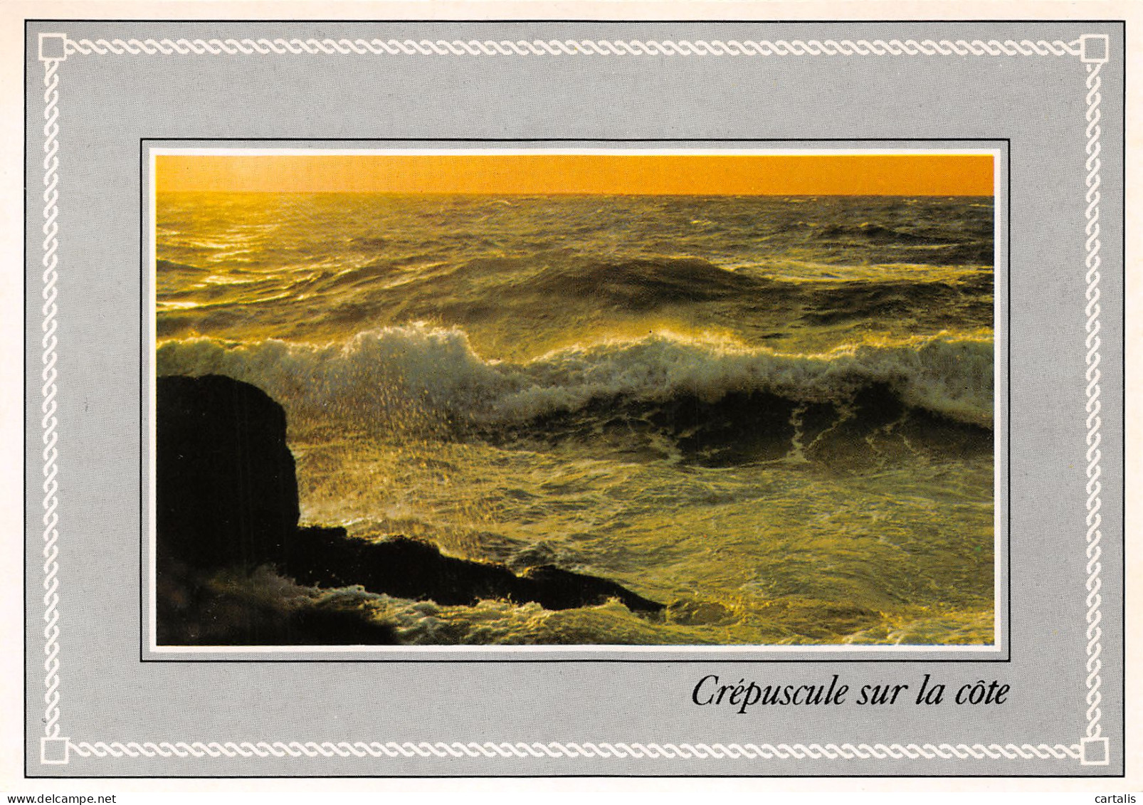 14-CREPUSCULE SUR LA COTE -N°3822-D/0079 - Andere & Zonder Classificatie