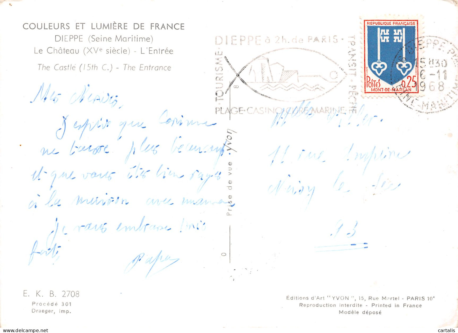 76-DIEPPE-N°3822-C/0363 - Dieppe