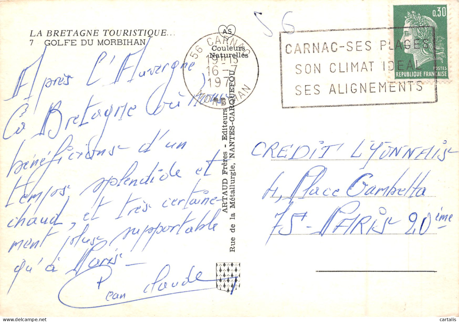 56-GOLFE DU MORBIHAN-N°3822-C/0361 - Andere & Zonder Classificatie