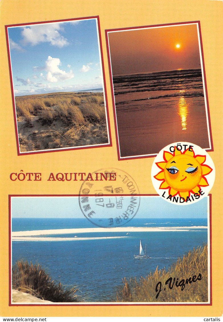 40-LES LANDES MULTI VUES-N°3822-C/0223 - Andere & Zonder Classificatie