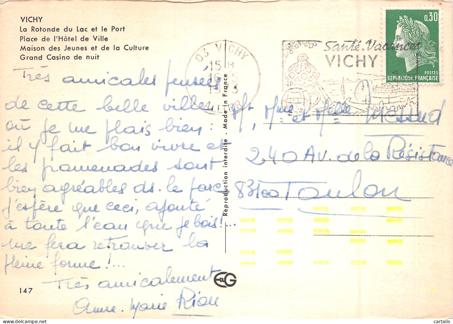 03-VICHY-N°3822-C/0111 - Vichy