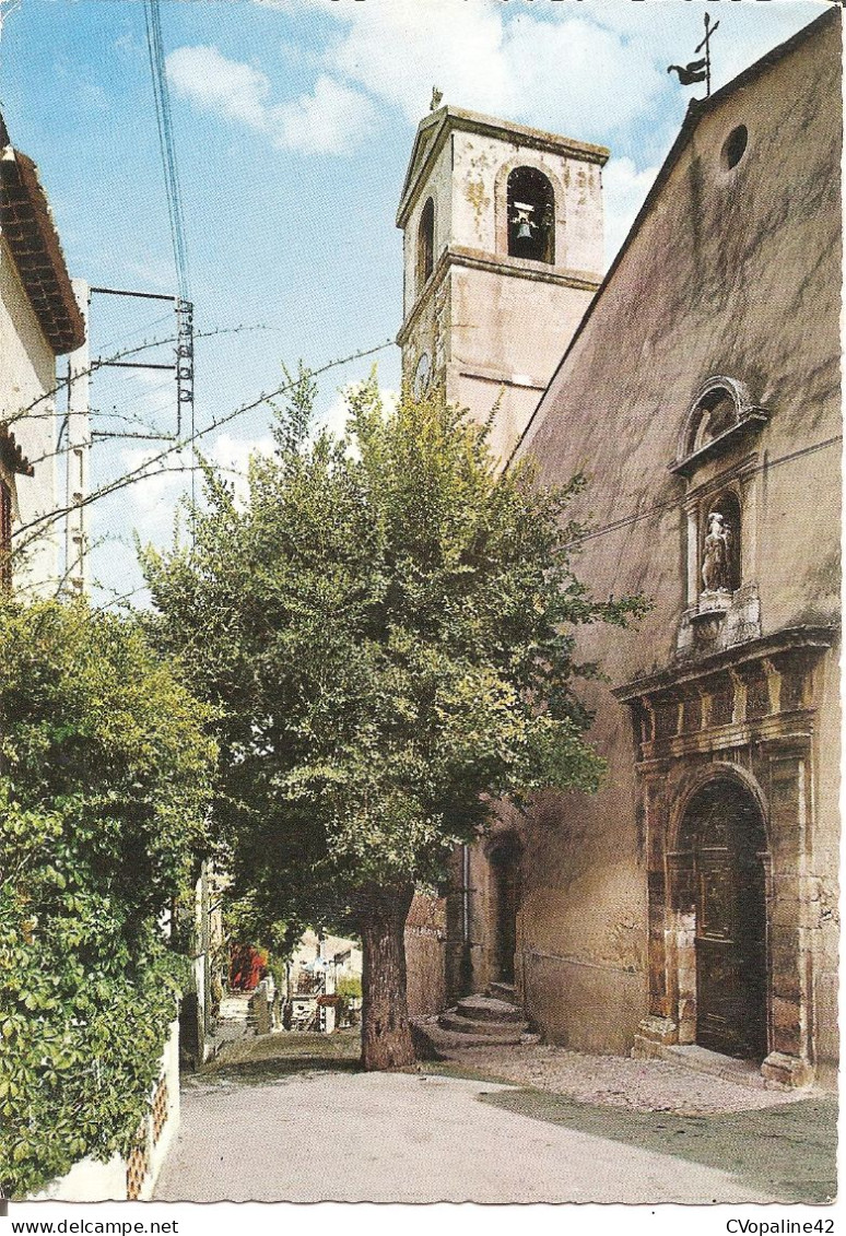 VENTABREN (13) La Place Et Son Eglise En 1973 CPSM GF - Andere & Zonder Classificatie